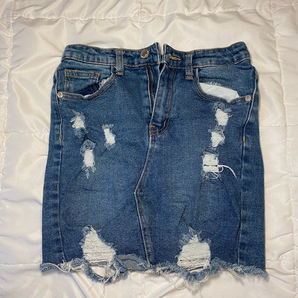 Jean skirt